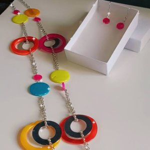 "MARDI GRAS SURPRISE" NECKLACE SET